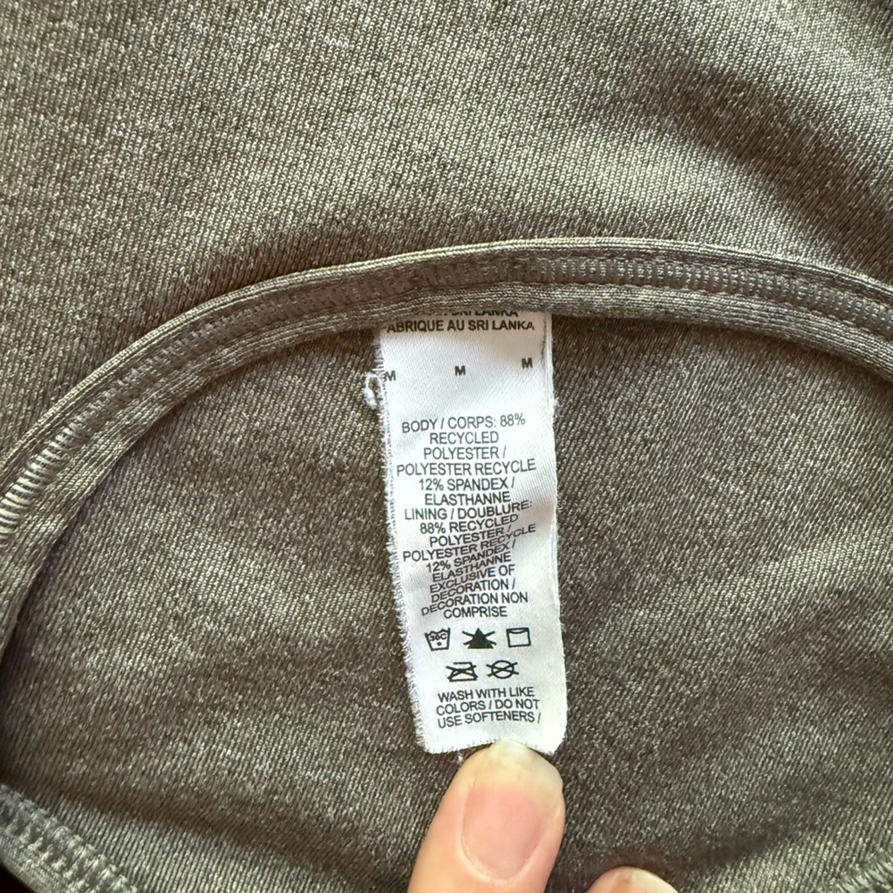 Nike Dri-Fit Gray Sports Bra - Picture 4 of 7